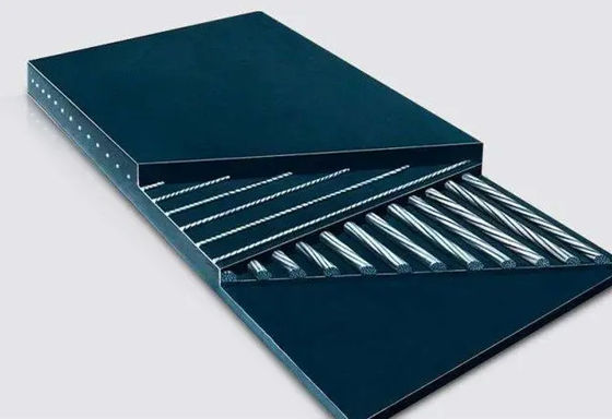 주문 ST800 열에 내성이 뛰어난 실력 철사선 컨베이어 벨트 찢기 내성이 online manufacture