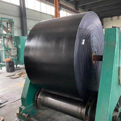 주문 600mm EP200 검은색 중형 폴리에스터 컨베이어 벨트 online manufacture
