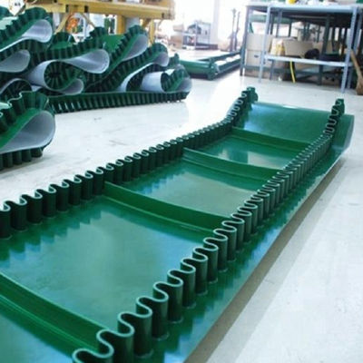 주문 녹색 경사 2 플라이 컨베이어 벨트 1200mm 대역폭 online manufacture