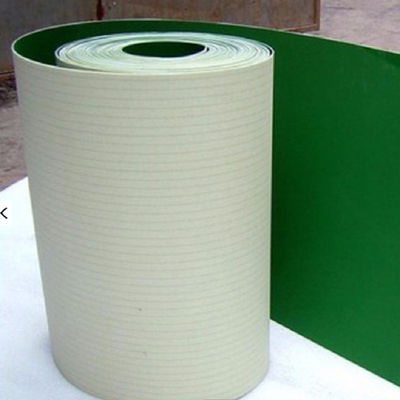 주문 경량 튼튼한 담배 컨베이어 벨트 PVC 녹색 4개 가닥 online manufacture