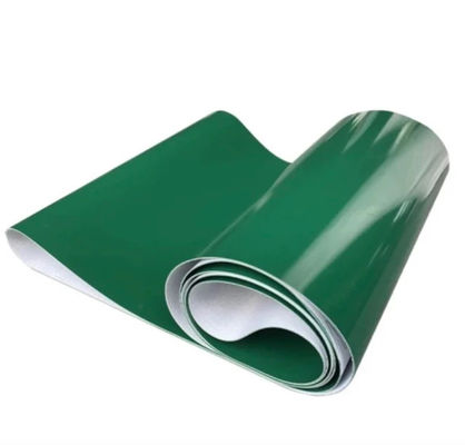 3층 PVC 벨트 5000mm 길이 녹색 빛 컨베이어 벨트 식품 산업용 날씨 저항