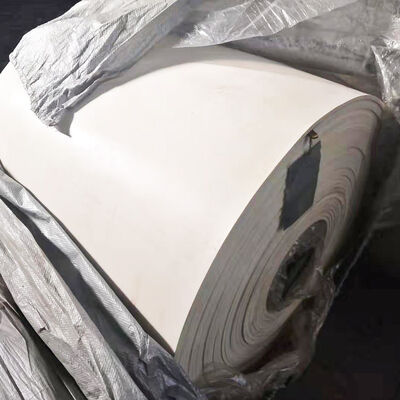 NN200 흰색 5 플라이 고무 컨베이어 벨트 15Mpa 강철 코드 벨트 EP200