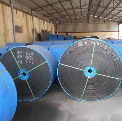 ST630 특수 컨베이어 벨트 8000mm 길이 고온 저항 EPDM 고무 커버 야금용