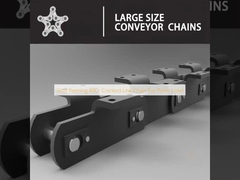 샷 피닝 40Cr 캔클링 링크 체인